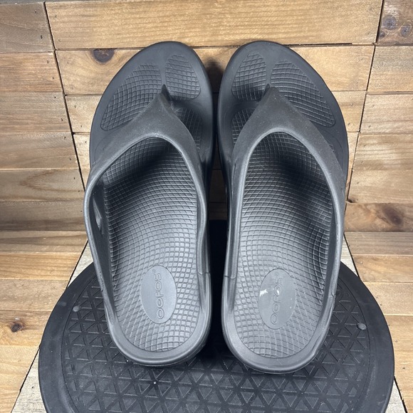 OOFOS OOriginal Mens Size 9 Sandal Lightweight Recovery Footwear Flip Flops - Picture 5 of 10